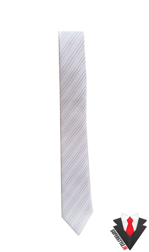 کراوات مردانه خاکستری طرح دار Quality Classic