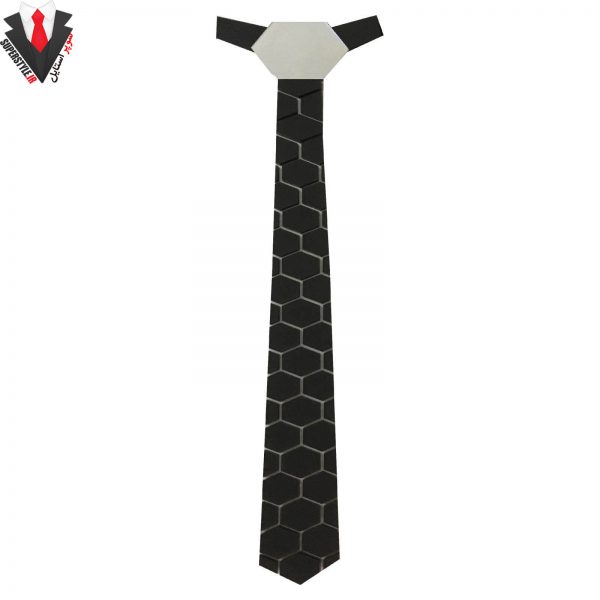 کراوات مردانه مشکی هکس HEX